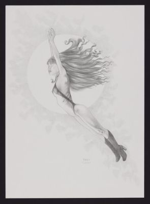 Vampirella Pinup by Louis Paradis | eBay US (Buy It Now)