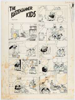 Katzenjammer Kids - Originele pagina (Sunday) - First edition - (1938) | Catawiki