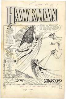 Murphy Anderson | Hawkman #2 p1 (Splash-Large Art) | Nostalgic Investments