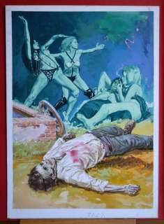 Storie Nere gigante #80 - Primo Marcarini - original cover "Provincia bene" - Loose page | Catawiki