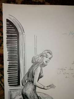 Edgardo Dell’Acqua - illustrazione originale - Loose page | Catawiki