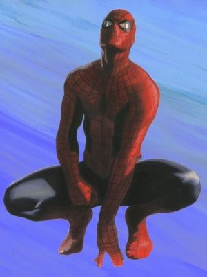 Alex Ross SIGNED Marvel Heroes Spider-Man SDCC 2024 Excl Paper Print Lt Ed 25 AP | eBay US (Buy It Now)