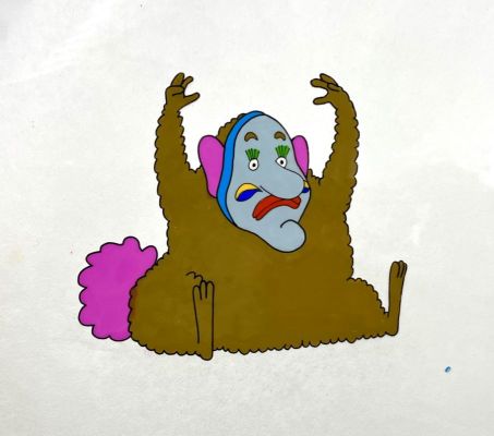 An animation cel from George Dunnings 1968 animated film Yellow… | misc / divers