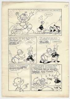 Topolino #846 - Giuseppe Perego - tavola orig. "Zio Paperone e il Pugno di Pietra" - Loose page - (1972) | Catawiki