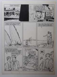 Arno T2 - Planche originale (p.34) - L’Å“il de Keops - (1985) | Catawiki