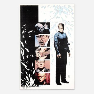 Tim Bradstreet | Dead to Rights TPB Cover Artist Proof (Dark Horse Comics, 2002) | Landry Pop Auctions