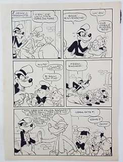 Luciano Bottaro, Topolino n. 131 - Tavola Originale "Topolino e la Doppia Vigilia di Natale" - Loose page - (1956) | Catawiki