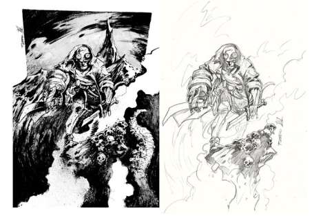 HELLBOY - Hellboy B&W - Original Work - (2020) | Catawiki