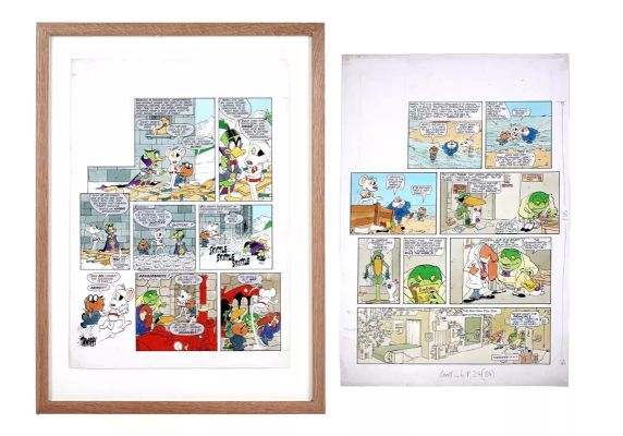 Original Look-In artwork featuring Danger Mouse | misc / divers