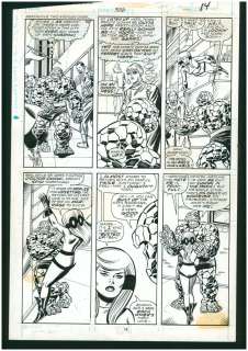 Buscema, John; Sinnott, Joe | Fantastic Four #306 page 12 Original Comic Art by John Buscema. | Parigi Books