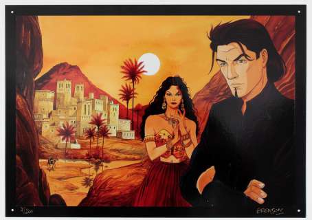 Grenson | Plaque sérigraphiée, 2001, n°/200, signée + pl… | Banque Dessinée