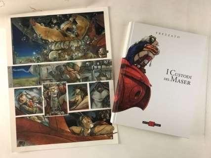 Massimiliano Frezzato #9 - I Custodi del Maser - Tavola originale - Loose page | Catawiki
