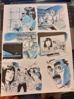 Dylan Dog n. 393 - Bruno Brindisi - tavola originale "Casca il mondo" - Loose page - (2019) | Catawiki