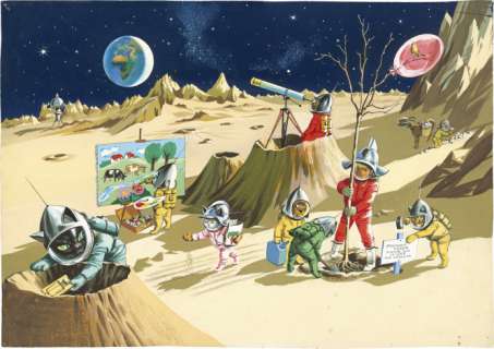 Pierre Probst | Caroline sur la Lune - Tome 13 | Artcurial