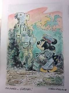 Alessandro Gottardo - â€œMickey Mouse-Topo Maltese....Guatemala!â€ - Loose page - Unpublished - (2020/2020) | Catawiki