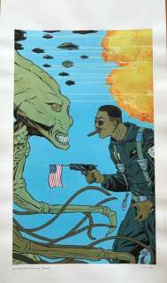 Torres, Daniel - Original color drawing - Independence Day - (1996) | Catawiki