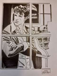 Dylan Dog - Luca Raimondo - illustrazione originale - Loose page - First edition - (2020) | Catawiki