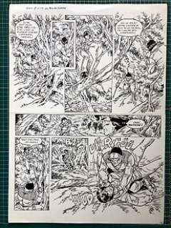 Geron, Jacques - Planche originale - Yalek T15 - Les Yeux de flammes - (1983) | Catawiki