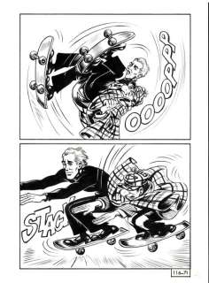 Alan Ford n. 116 - Tavola Originale "ai bei tempi che furono" - Loose page - (1979) | Catawiki