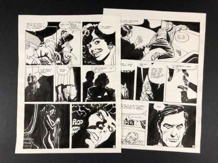 Gustavo Trigo - Sandunga, 2x tavole originali - Loose page - (1991) | Catawiki