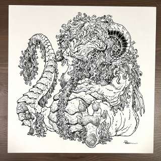 David Petersen | Wooly Morose Dragon | David Petersen