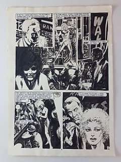 Gustavo Trigo - Tav. Origin. n. 2 "Giungla di Pietra: Alba di Sangue" - Loose page - First edition - (1977)