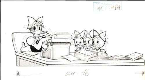 Almanacco di Topolino n. 198 - Tavola Originale Walt Disney - Loose page - First edition - (1973) | Catawiki