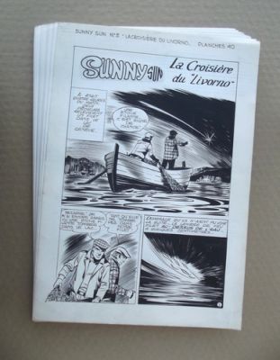 HISTOIRE COMPLETE SUNNY SUN N°5 40 PLANCHES ORIGINALES ZAMPERONI MON JOURNAL 77 | eBay Europe (Buy It Now)