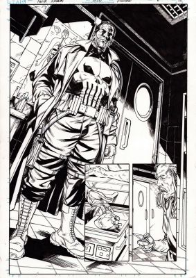 Punisher Splash Page - Farid Karami - Issue 6 (2026) | Comix Art Studio