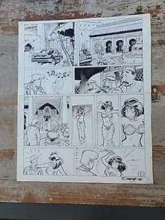 Maltaite, Eric - Planche originale - 421 T5 - Scotch Malaria - (1987) | Catawiki