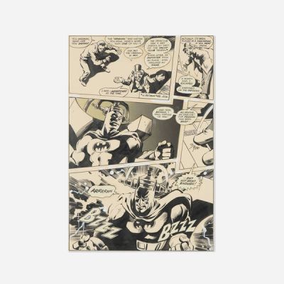 Don Newton And Dan Adkins | Detective Comics #501 Story Page 19 Original Art (DC Comics, 1981) | Landry Pop Auctions