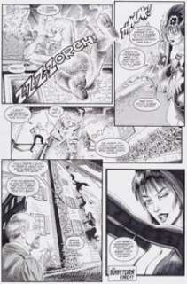John Heebink and Terry Austin Elvira, Mistress of the Dark #164 Story Page 8 Original Art (Claypool, 2006).... | Heritage