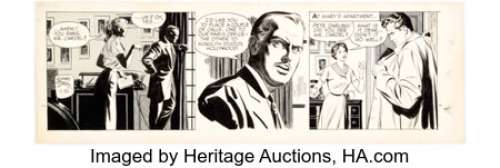 Starr, Leonard | Leonard Starr On Stage Daily Comic Strip Original Art dated 11-20-57 (Chicago Tribune Syndicate, 1957). ... | Heritage