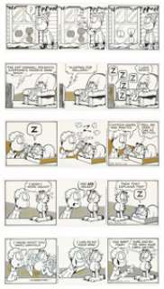 Davis, Jim | Jim Davis Garfield Consecutive Daily Comic Strip Original Art Group of 6 (PAWS, 1995).... | Heritage