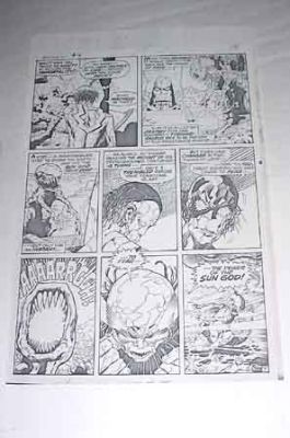 Marvel Production Art-Astonishing Tales #4 P7 | DTA Collectibles