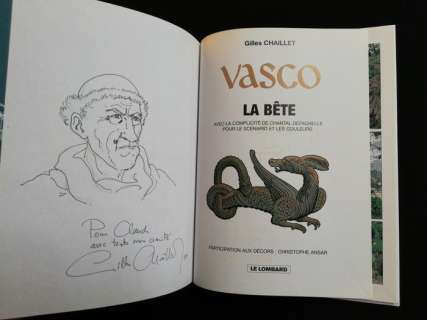 Vasco T17 - La bête C - + dessin dédicacé - First edition - (1999) | Catawiki