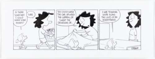 Rick Kirkman And Jerry Scott | Baby Blues Daily Comic Strip Original Art dated 8-11-06 (King Features Syndicate, 2006). | Heritage