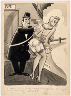 Dan DeCarlo Gee-Whiz July-1956 Single Panel Gag Cartoon Illustration Original Art (Humorama, 1956). | Heritage