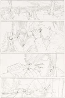 Jacen Burrows Crossed #1 Story Page 1 Original Art (Avatar Press, 2008). | Heritage