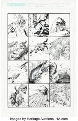 George Pérez and Rick Magyar CrossGen Chronicles #2 Story Page 25 Original Art (CrossGen, 2001). | Heritage