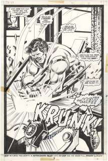 George Tuska | Iron Man #59 p5 (Splash) | Nostalgic Investments