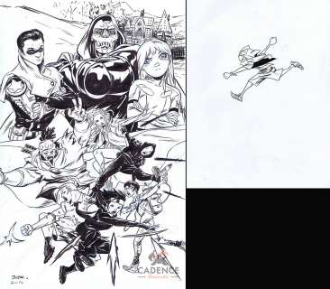 Sanford Greene - Runaways, Vol.4 (Marvel Comics) issue #01 (Cover)