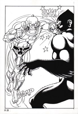 Magnus | Necron n.11 p.84 | Tavole Originali