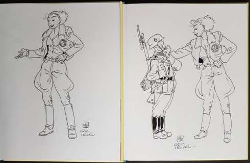 January Jones 1 t/m 7 - Alle met originele tekening door Eric Heuvel - Hardcover - First edition (reissue) - (2012/2015) | Catawiki