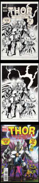 Alan Davis - Mighty Thor #7 Cover Art