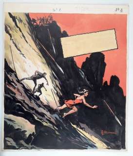 Tijger n. 1 - Alvaro Mairani - Originale di Copertina - Firmato - Loose page - (1949) | Catawiki