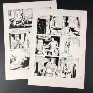 Tex n° 414 - Fabio Civitelli - 2x Tavole originali "Missione a Boston" - Loose page - (1995) | Catawiki