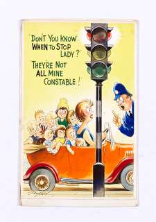 Saucy postcard original colour artwork (early 1960s) drawn and signed by artist, Arnold Taylor | Comic Book Auctions ltd