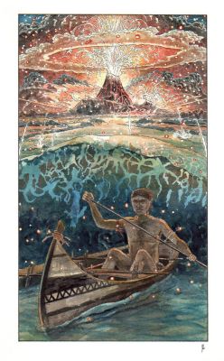 Federico Penco | Krakatoa | Tavole Originali