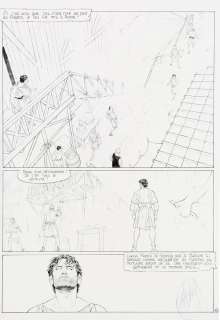 Delaby | Murena, planche n°42 Ã  l’encre de Chine de l’ép… | Banque Dessinée